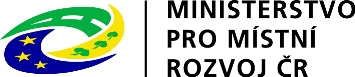 Logo Ministerstvo pro místní rozvoj ČR