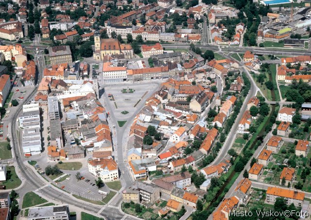 Letecký pohled