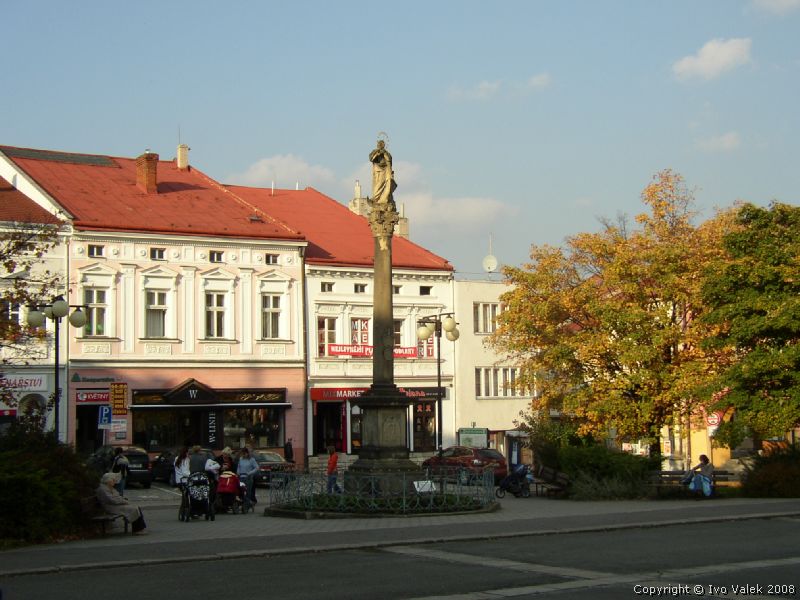 Dolní část, Mariánský sloup