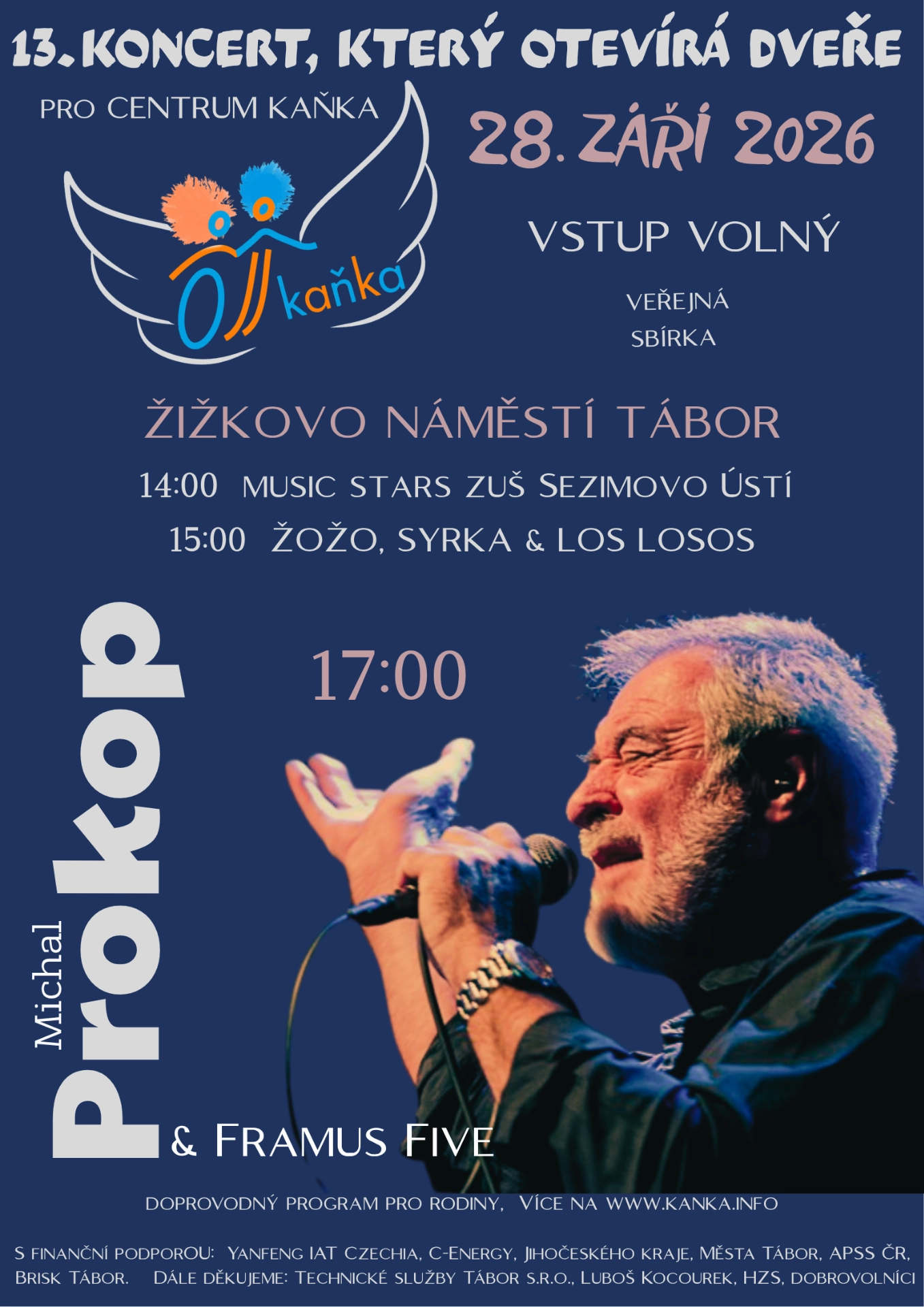 13. koncert, kter� otev�r� dve�e
